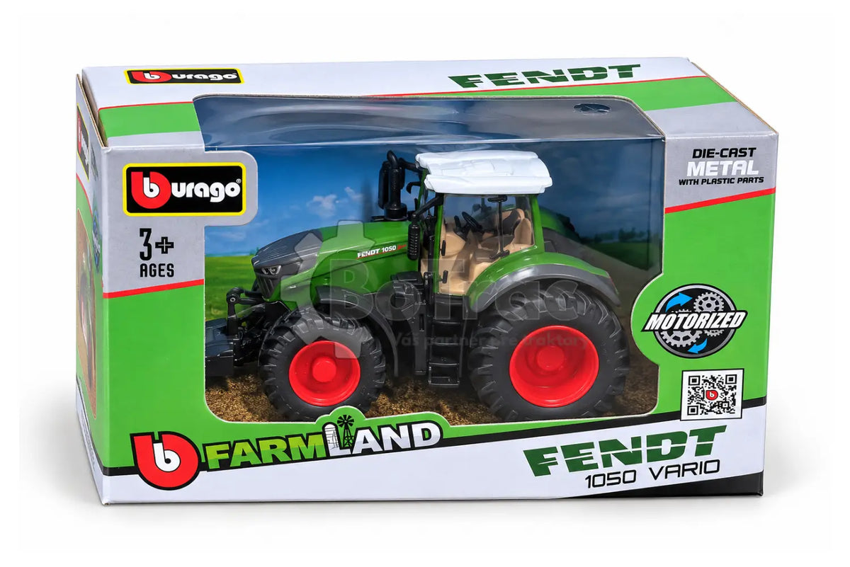 Bburago Fendt 1050 Vario model traktora – 10 cm - Fendt - Bburago fent 1050 vario model 10cm