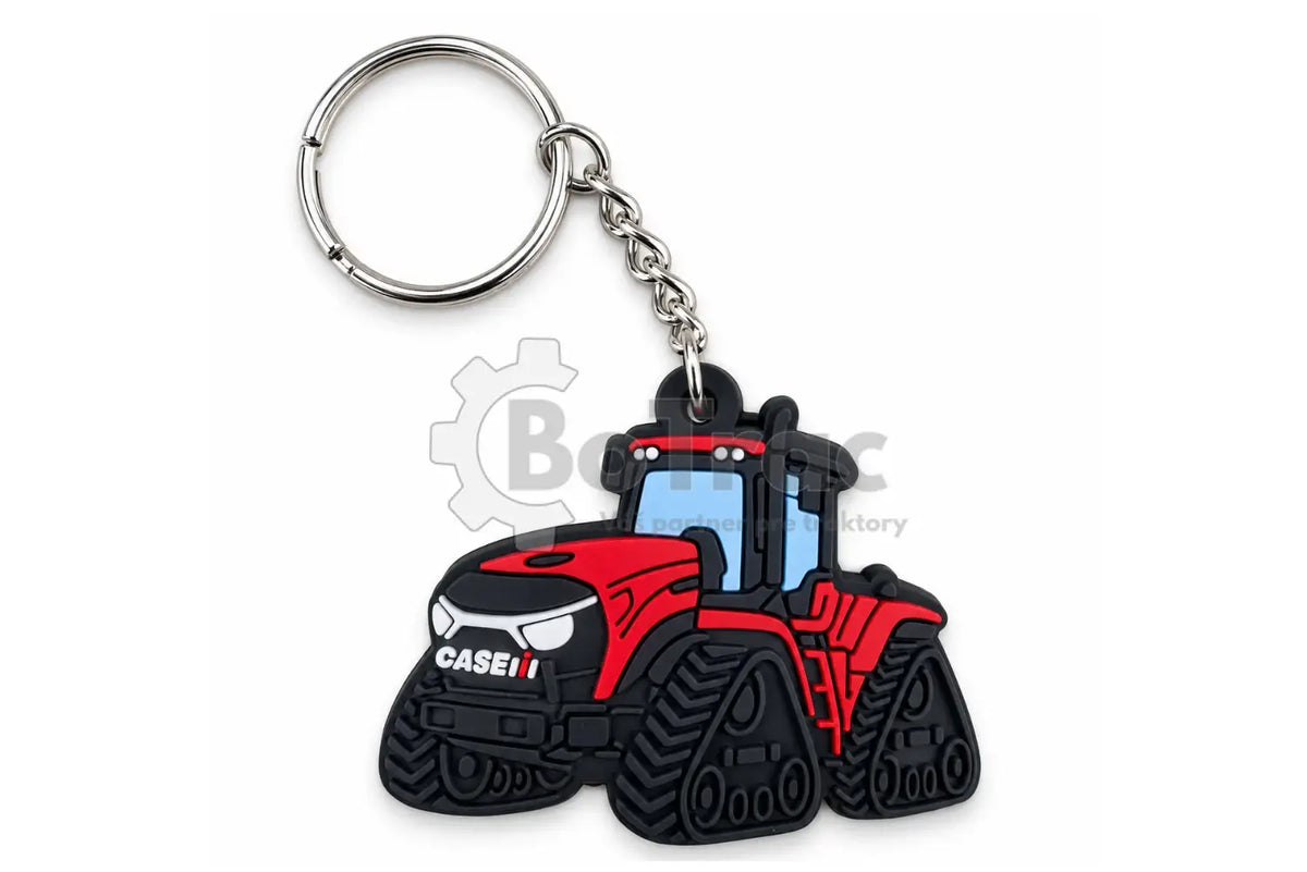 Case IH gumová kľúčenka v tvare traktora - Case - Case pvc tractor keychain