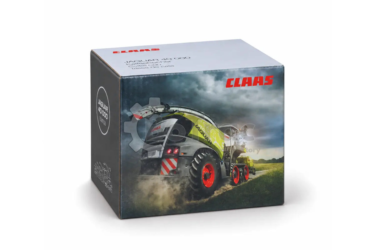 CLAAS JAGUAR 40 000 zberateľský hrnček – limitovaná edícia - Claas - Claas jaguar 40 000 limited mug