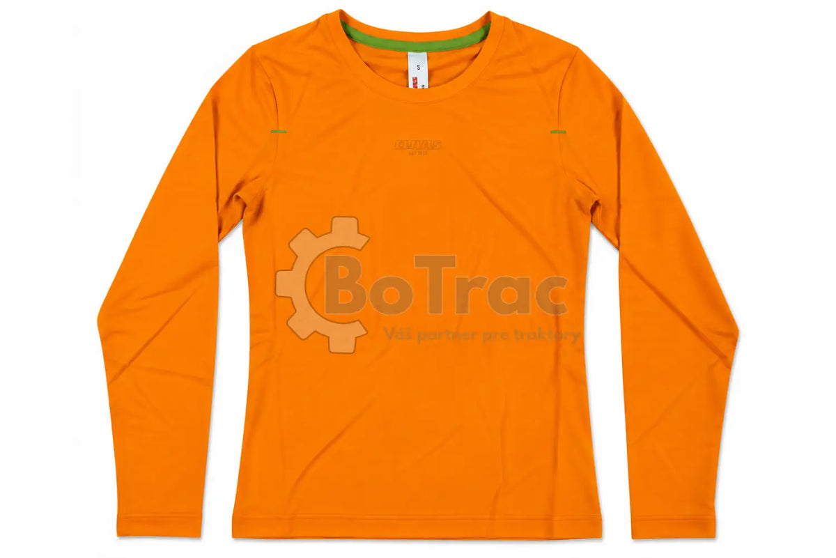 CLAAS oranžové dámske tričko s dlhým rukávom - Claas women orange long shirt