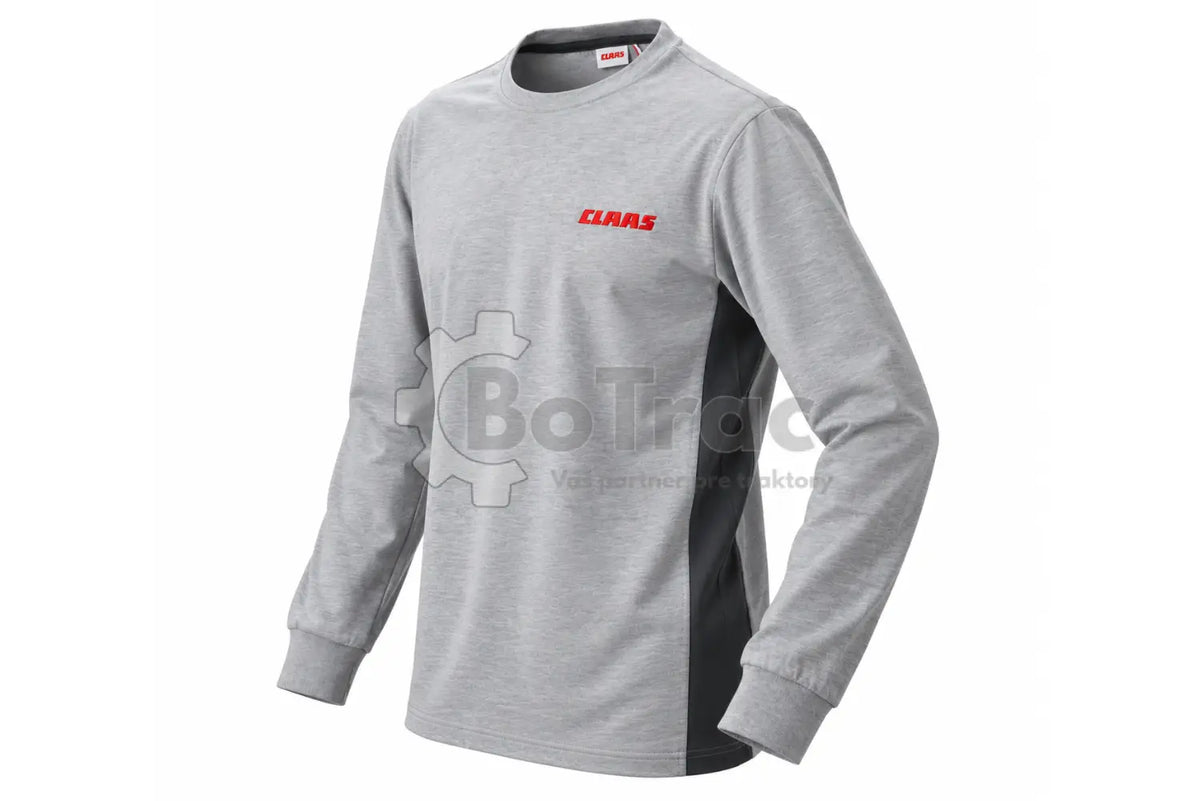 CLAAS sivé tričko s dlhým rukávom - Claas grey longsleeve t shirt
