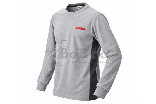 CLAAS sivé tričko s dlhým rukávom - Claas grey longsleeve t shirt