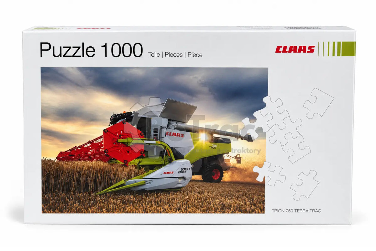 CLAAS TRION puzzle – 1000 dielikov - Claas - Claas puzzle trion