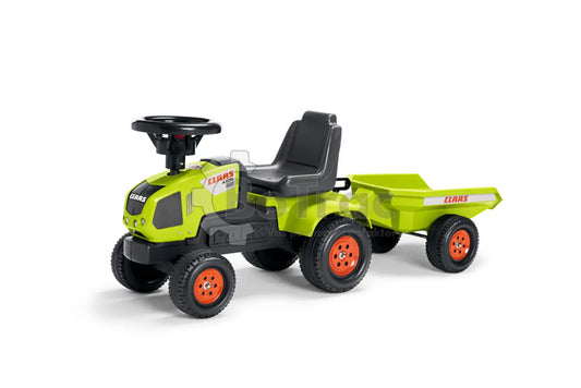 Detský traktor Claas AXOS 310 s prívesom - 1-3 roky / Claas - Claas 1-3 mini trac