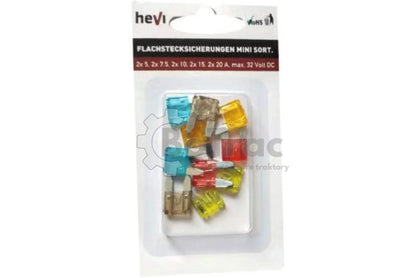 Hevi MINI ploché poistky – sada - Viacfarebný / Hevi - fuse