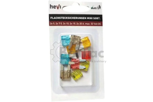 Hevi MINI ploché poistky – sada - Viacfarebný / Hevi - fuse