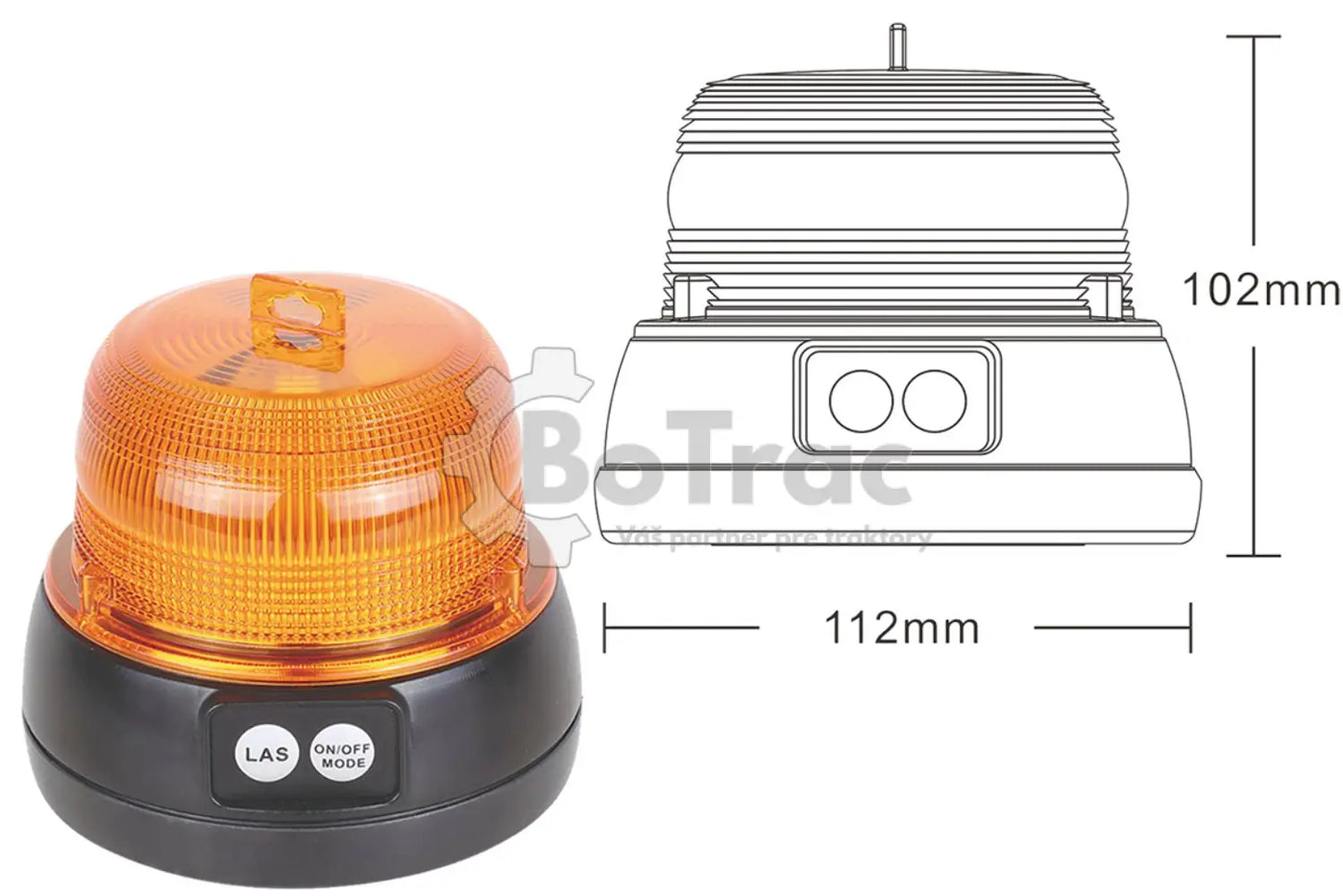 IMPOS LED výstražné svetlo - magnetické - Impos - Impos led blinker light magnetic
