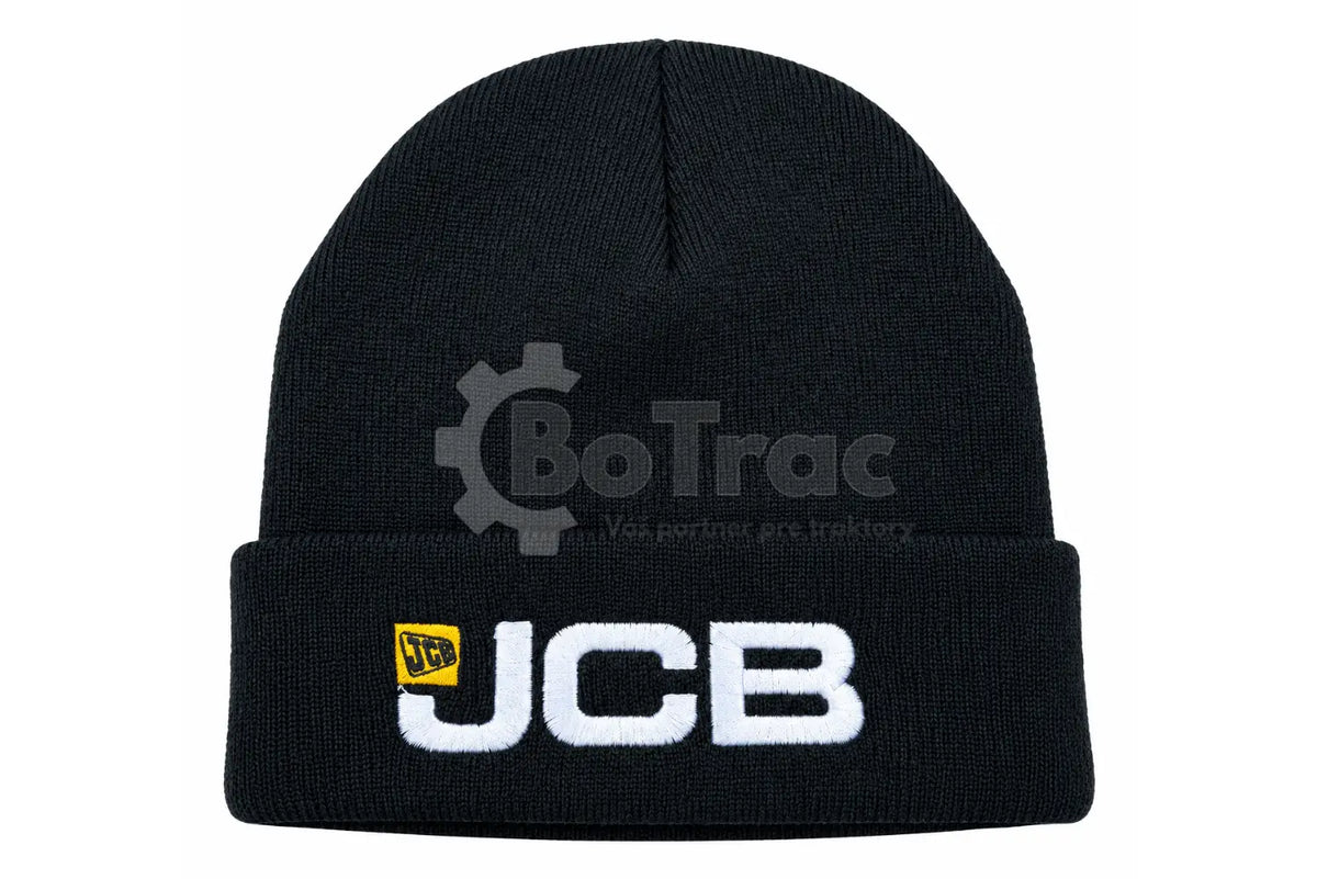 JCB čierna pletená zimná čiapka - JCB - jcb black beanie
