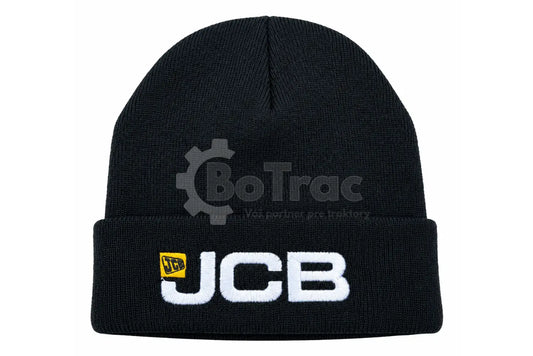JCB čierna pletená zimná čiapka - JCB - jcb black beanie