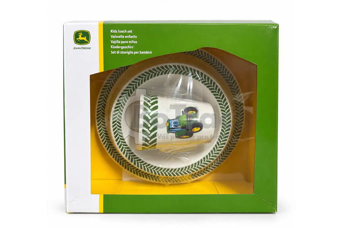 John Deere detská jedálenská súprava - John Deere - JD kid dinner set