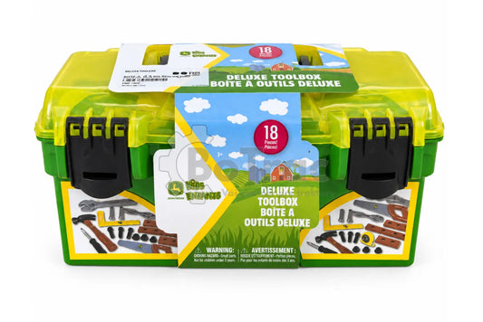 John Deere detská súprava náradia – 18 ks - John Deere - JD kid tool box toy
