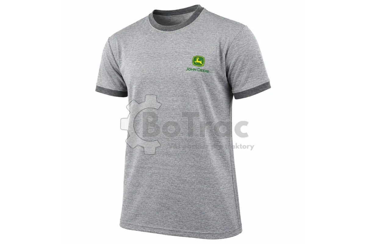 John Deere funkčné tričko sivé - JD grey t shirt function