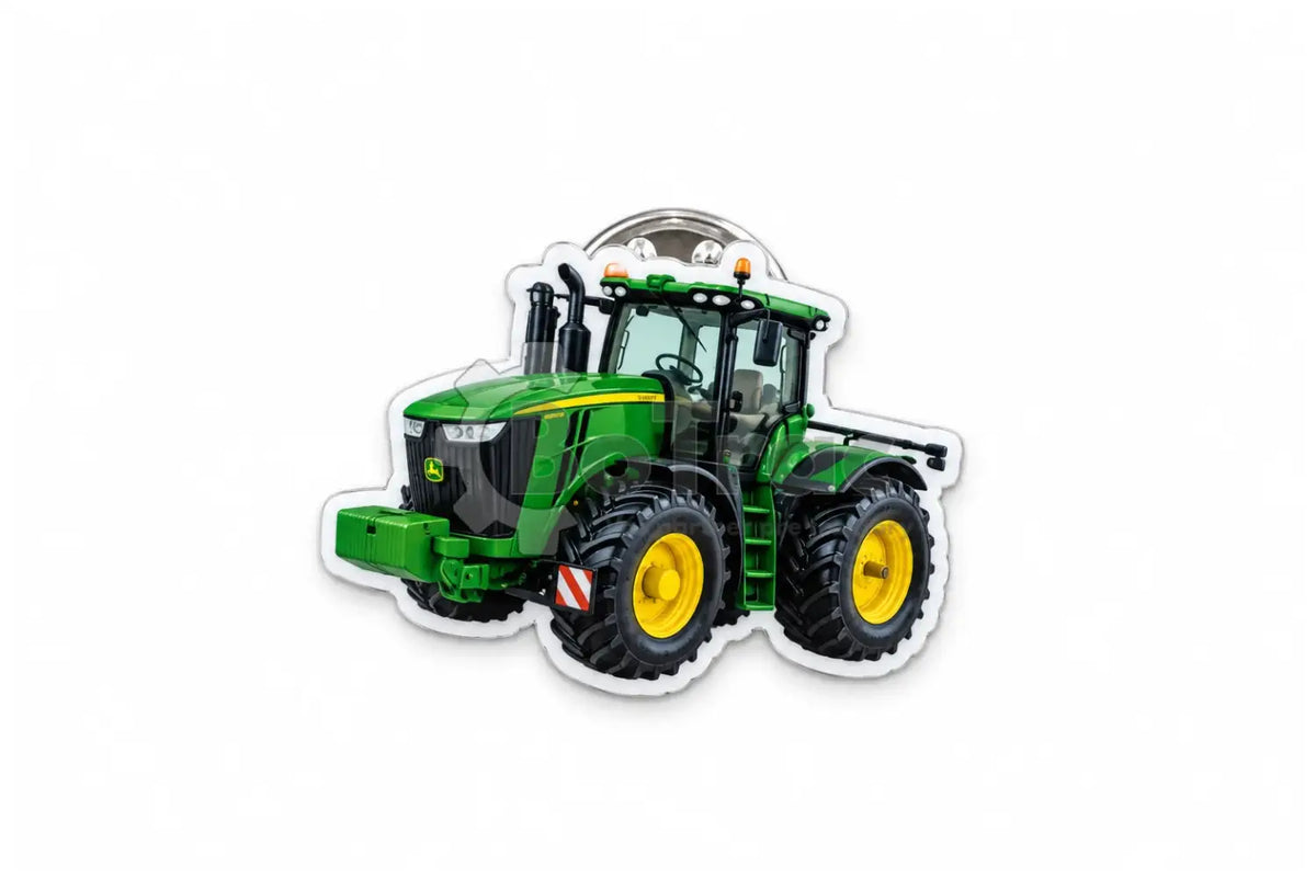 John Deere kovový odznak traktora 9R - John Deere - JD metalpin 9r
