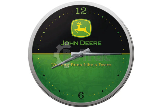 John Deere nástenné hodiny „Logo” - 31cm / John Deere - JD wall clock