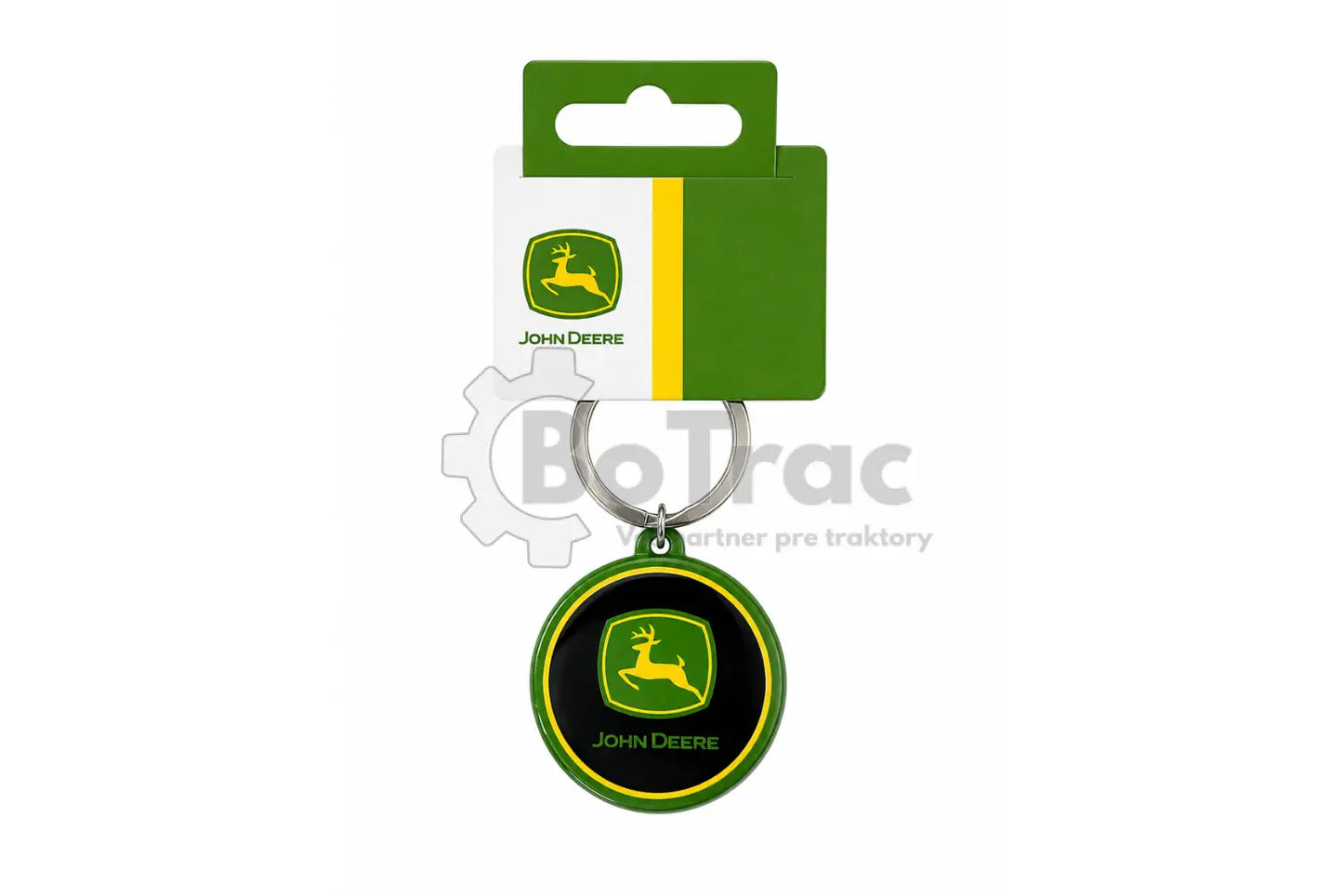 John Deere okrúhla kľúčenka „John Deere – Logo“ - John Deere - JD logo keychain
