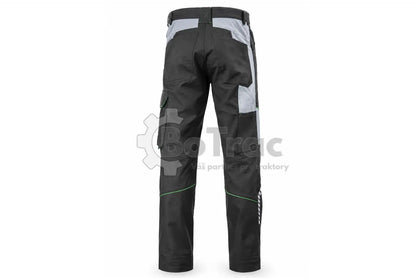 John Deere pracovné nohavice v sivej a čiernej farbe (56) - John Deere - JD black and grey work pant
