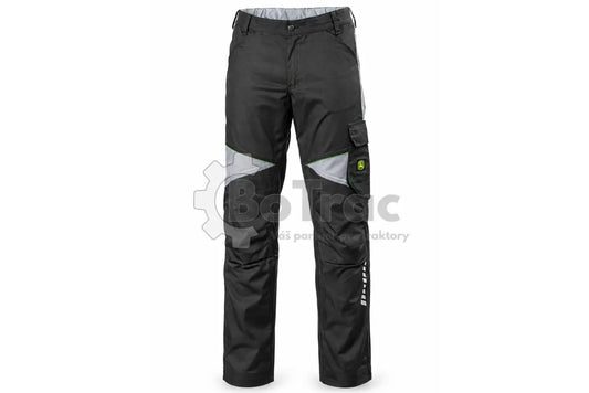John Deere pracovné nohavice v sivej a čiernej farbe (56) - John Deere - JD black and grey work pant