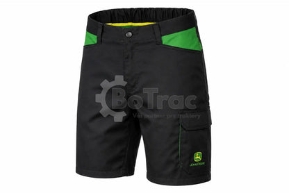 John Deere Pracovné šortky – čierne - JD short