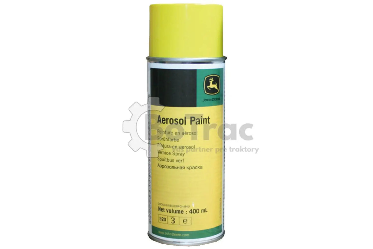 John Deere Strojová farba v spreji (žltá) - Žltá / 400ml / John Deere - JD spray yellow
