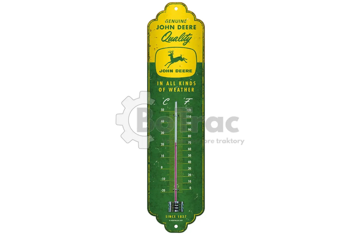 John Deere teplomer (28 cm) - 6.5 x 28 cm / John Deere - JD thermometer
