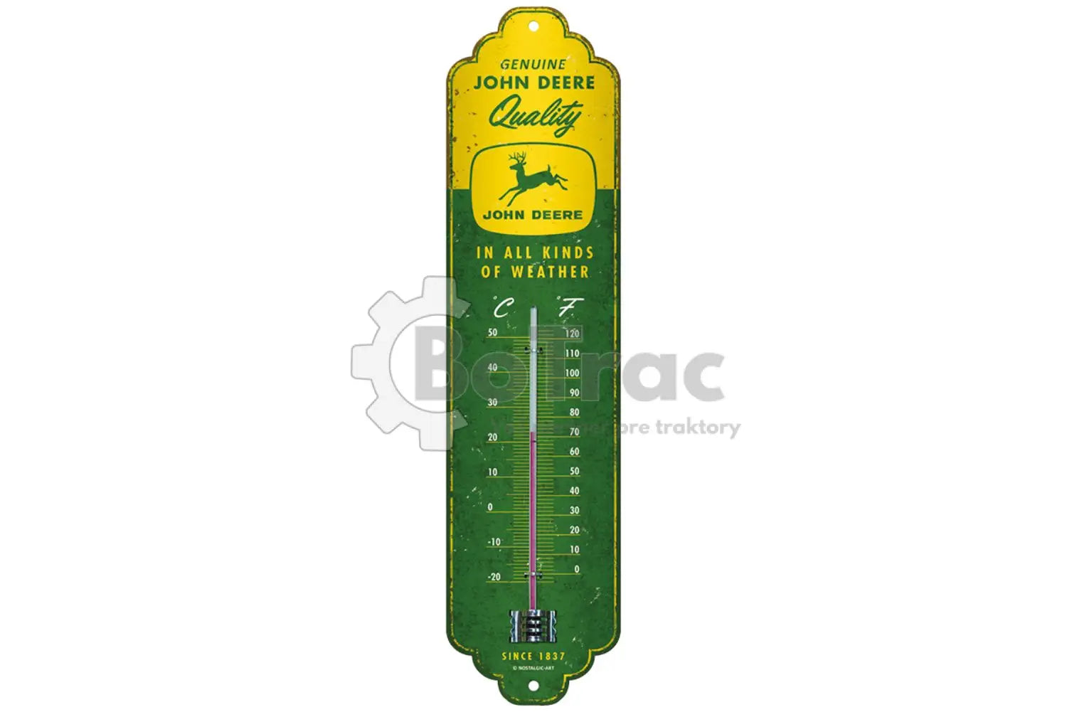 John Deere teplomer (28 cm) - 6.5 x 28 cm / John Deere - JD thermometer