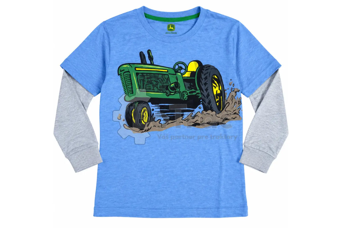 John Deere Toddler detská mikina „Blatový traktor“ - 5-6 rokov - JD toddler sweatshirt