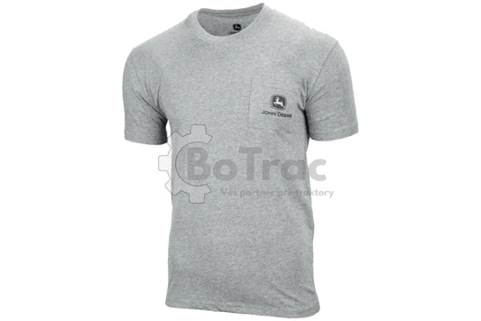 John Deere tričko sivé - JD grey t shirt