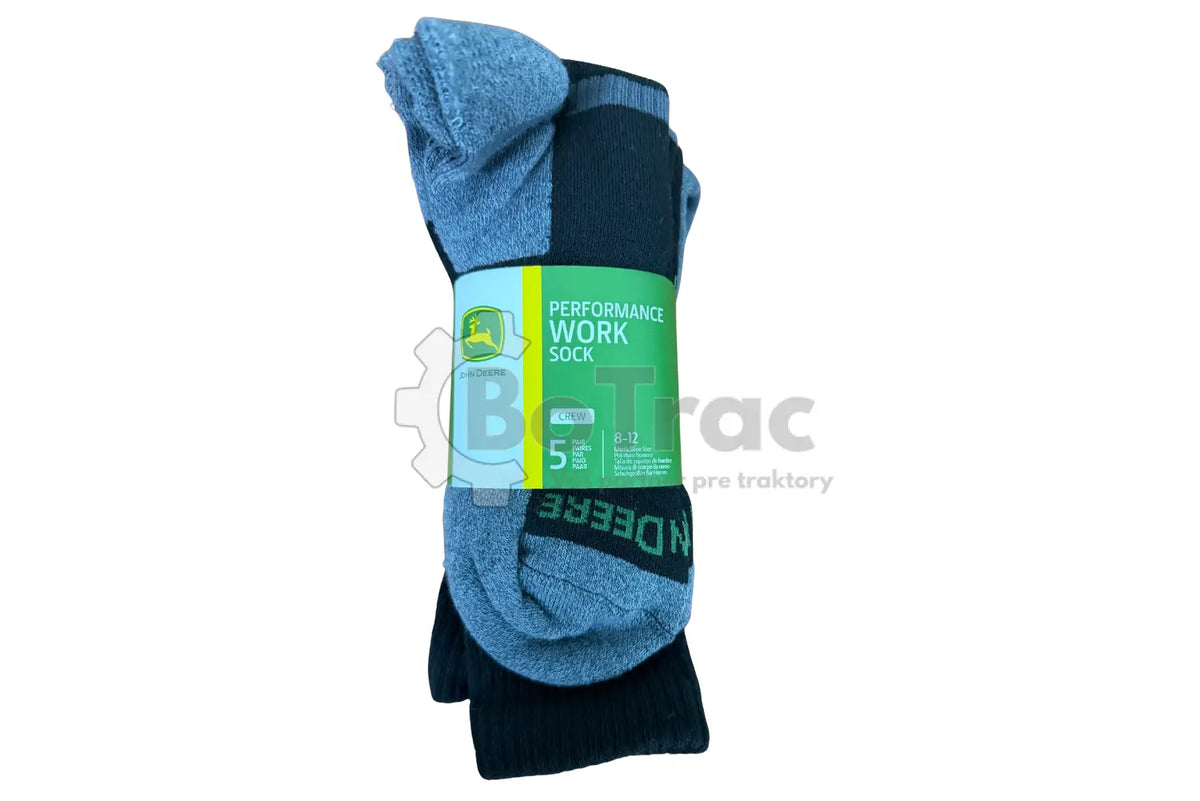 John Deere Work Crew pracovné ponožky 5 párov - John Deere - JD work pack socks