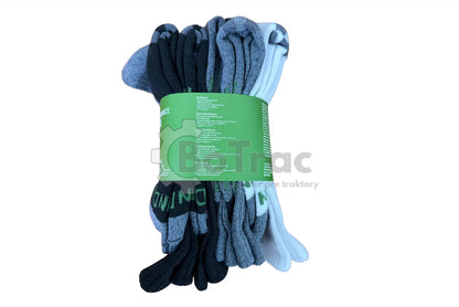 John Deere Work Crew pracovné ponožky 5 párov - John Deere - JD work pack socks