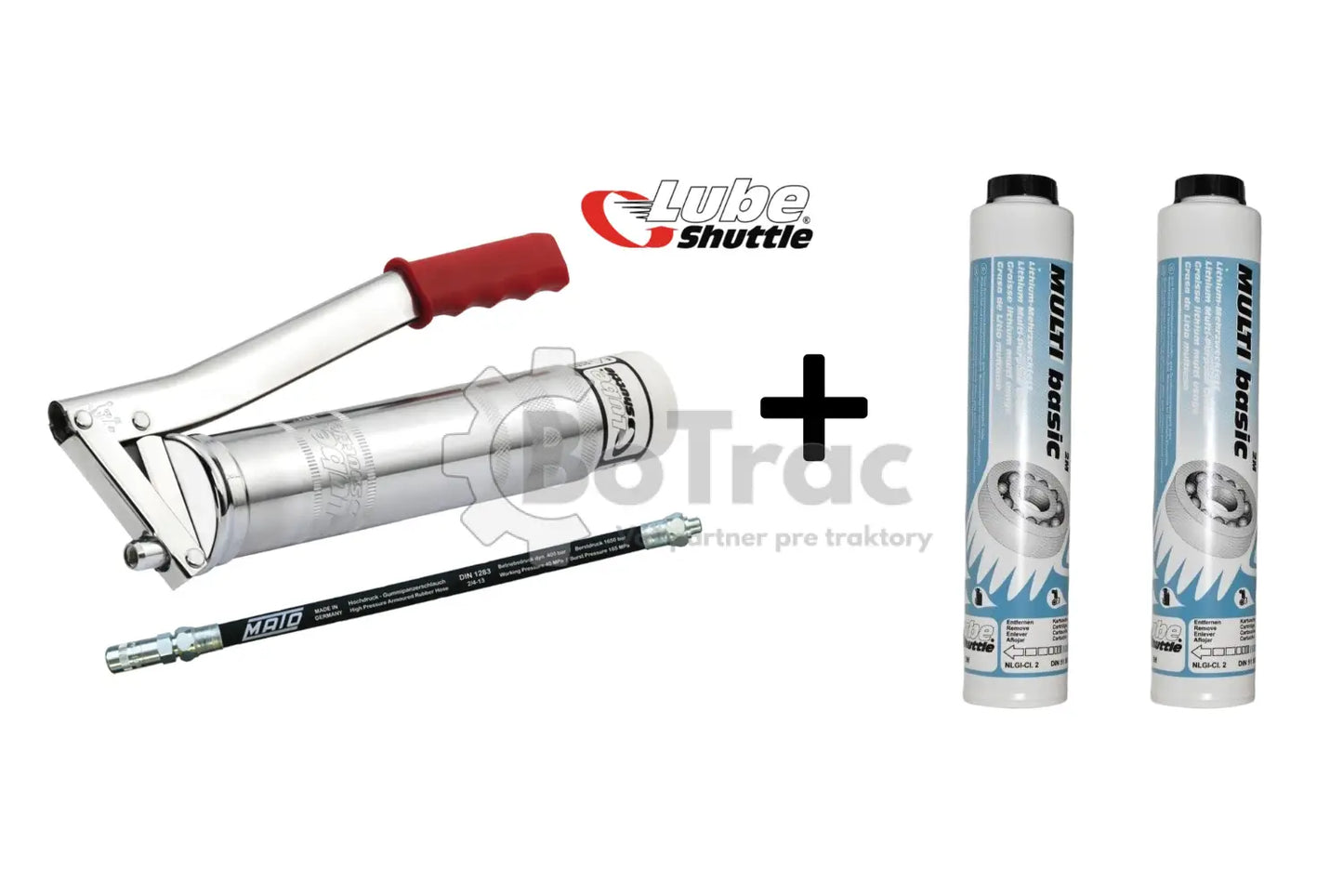 Lube-Shuttle mazacia pištoľ set s mazivom - 2x 400g / Mato - Lube pistol set