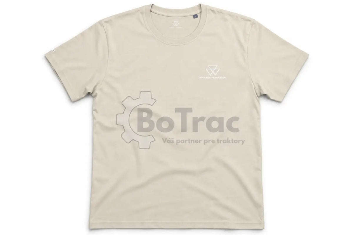 Massey Ferguson svetlobéžové bavlnené tričko - massey ferguson beige t shirt