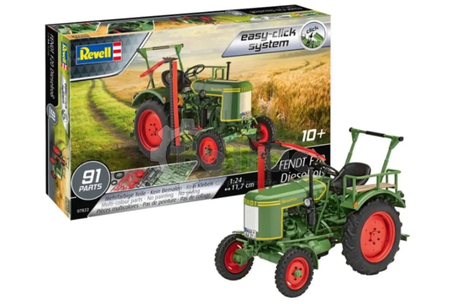 Model traktora Fendt F 20 Dieselross – stavebnica (1:24) - 1:24 / Fendt - Fendt revell