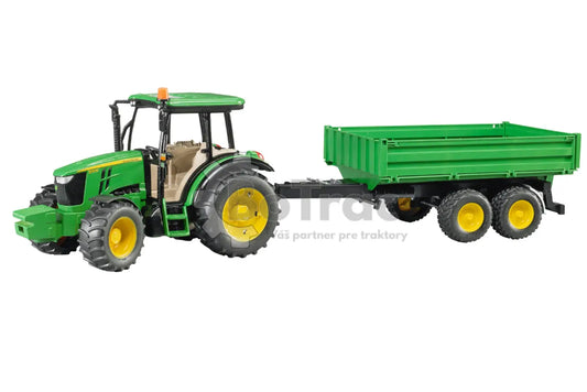 Model traktora John Deere 5115M s prívesom (1:16) - 1:16 / John Deere - JD 5115 set