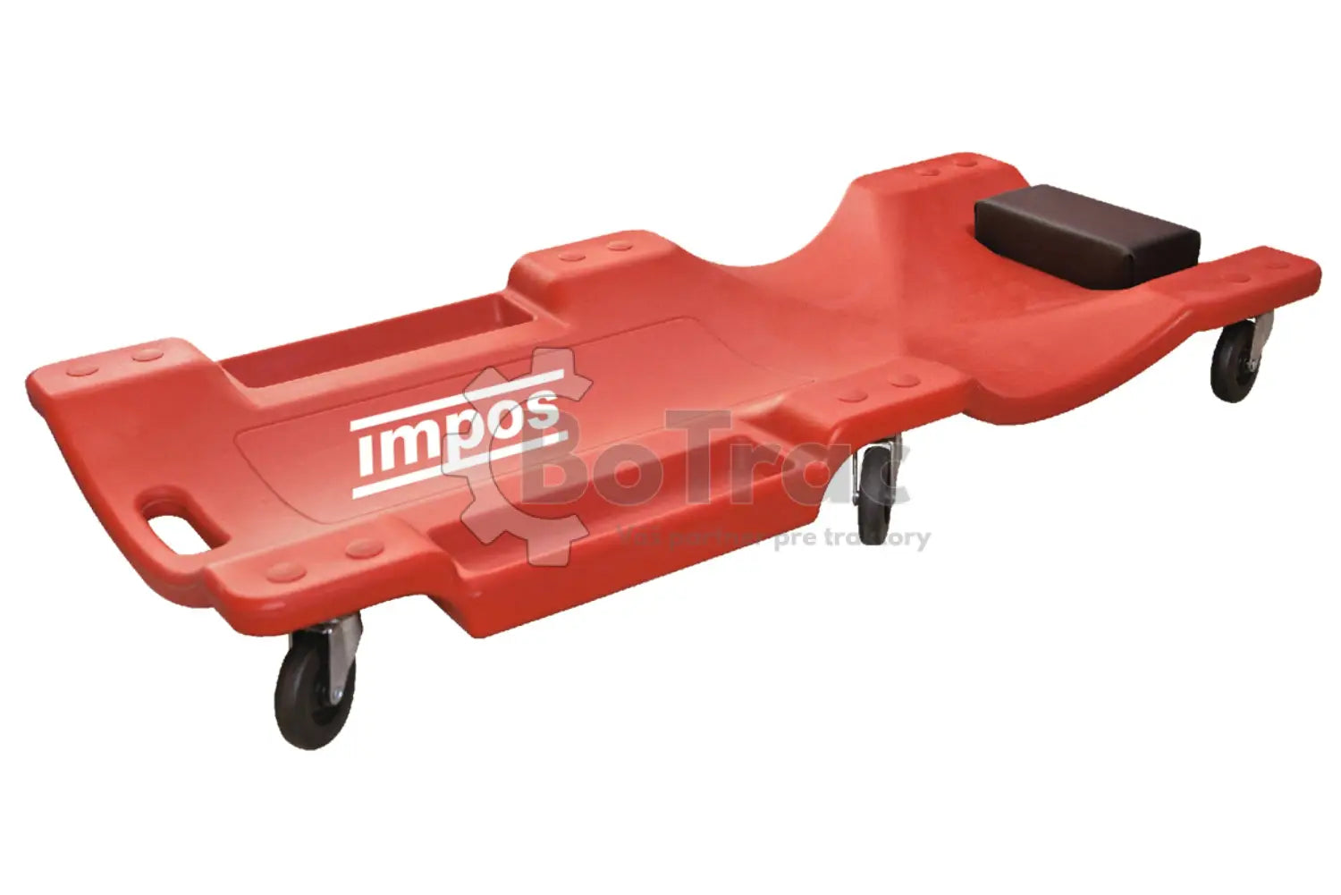Montážna ležadlo Impos - Červený / Impos - Impos folding bed