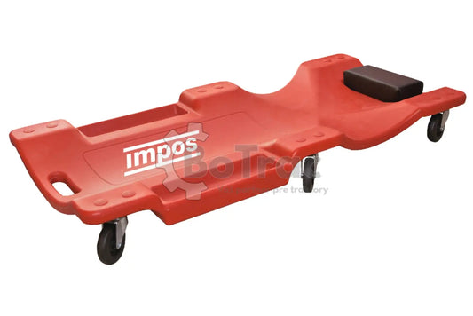Montážna ležadlo Impos - Červený / Impos - Impos folding bed