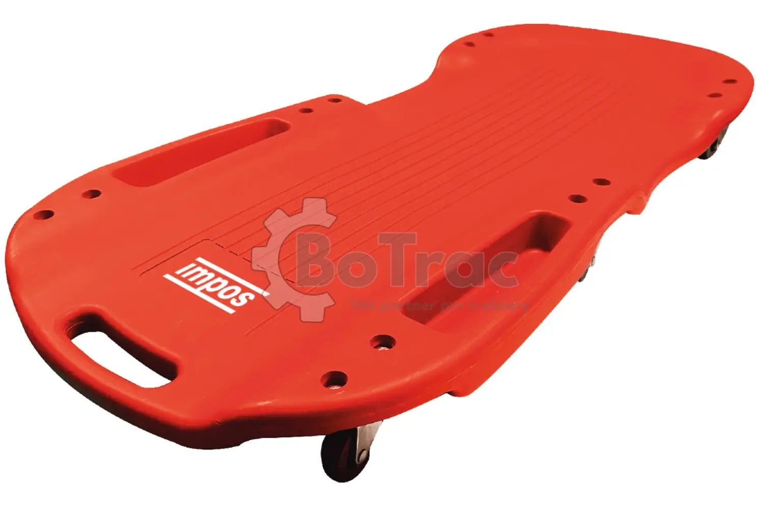 Montážne ležadlo Impos (130kg) - Červený / Impos - Impos folding bed 130kg