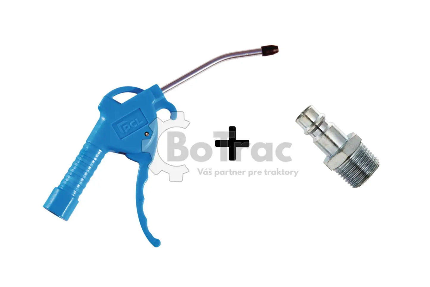 PCL ofukovacia pištoľ + XF adaptér set 1/4’’ (10 bar / 35 bar) - 1/4’’ / PCL - Pcl plast air pistol + reduction