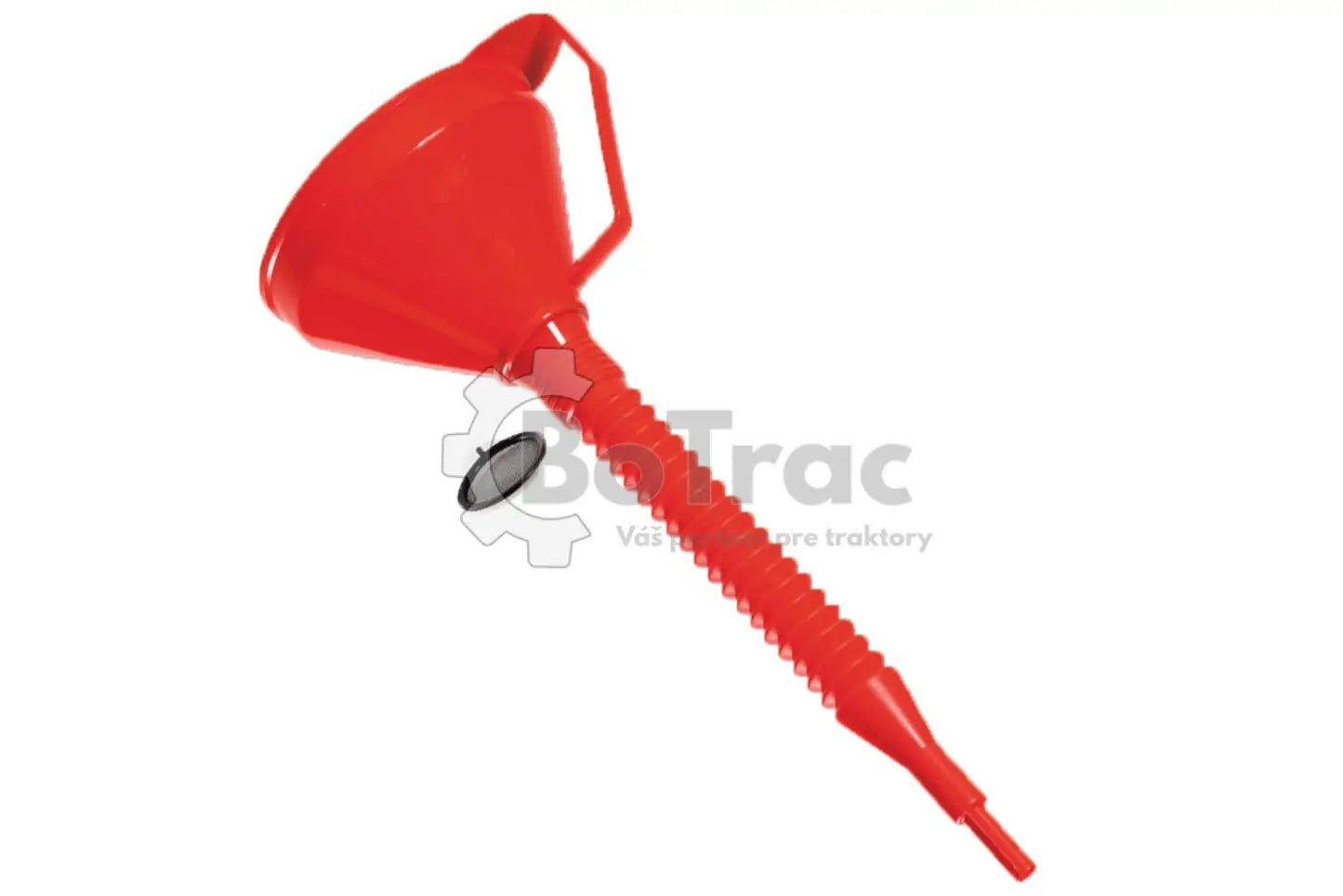 Plastový lievik s flexibilnou výlevkou – so sitkom (160mm) - Polyetylén (PE) / Max4car - funnel with filter