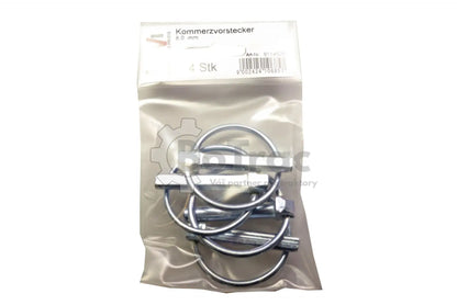 Poistný kolík s krúžkom 5,5 mm – 4 ks - 5.5 mm / Hevi - Hevi locking pin