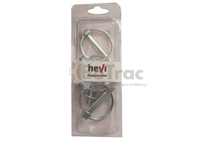 Poistný kolík s krúžkom – viac veľkostí (4 ks) - Hevi locking pin set