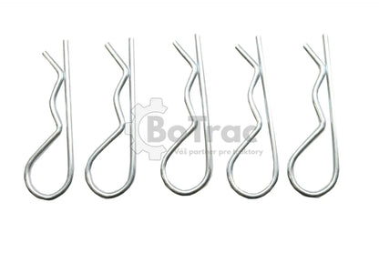 Pružinový poistný kolík – viac veľkostí 2–6 mm (5 ks) - Hevi locking pin spring