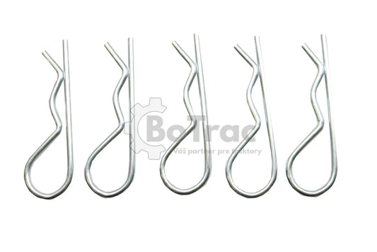 Pružinový poistný kolík – viac veľkostí 2–6 mm (5 ks) - Hevi locking pin spring