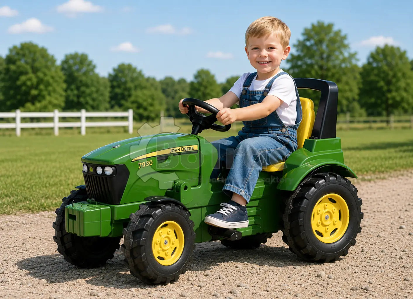 Šliapací traktor John Deere 7930 - 3 éves vagy idősebb / Műanyag - Pedal tractor