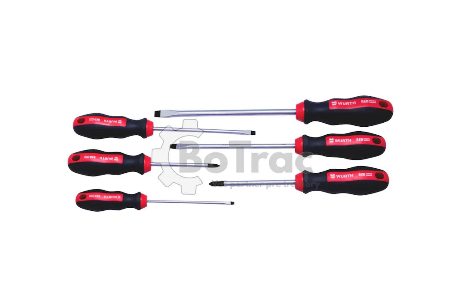 Würth RedStripe sada skrutkovačov PH/ploché – 6-dielna - Würth - Würth red stripe srewdriver set